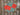 Blue Christmas Trees/Red Pot Holders