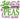 Just give me some Peas Embroidered Towel 589