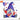 Patriotic Gnome Embroidered Towel 534